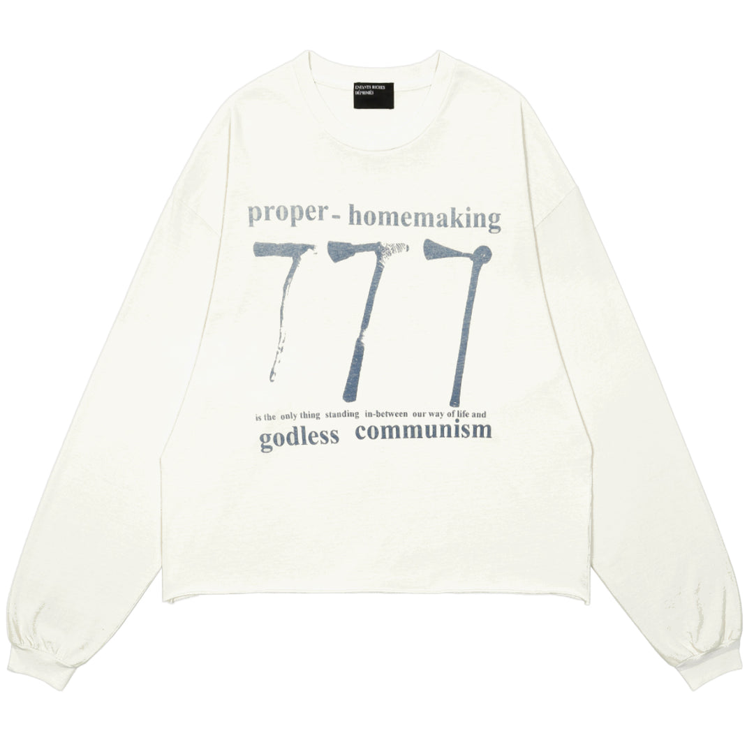 ヒョンジン着用ENFANTS RICHES DEPRIMES ロングスリーブ ヒョンジン着用ENFANTS RICHES DEPRIMES ロングスリーブ