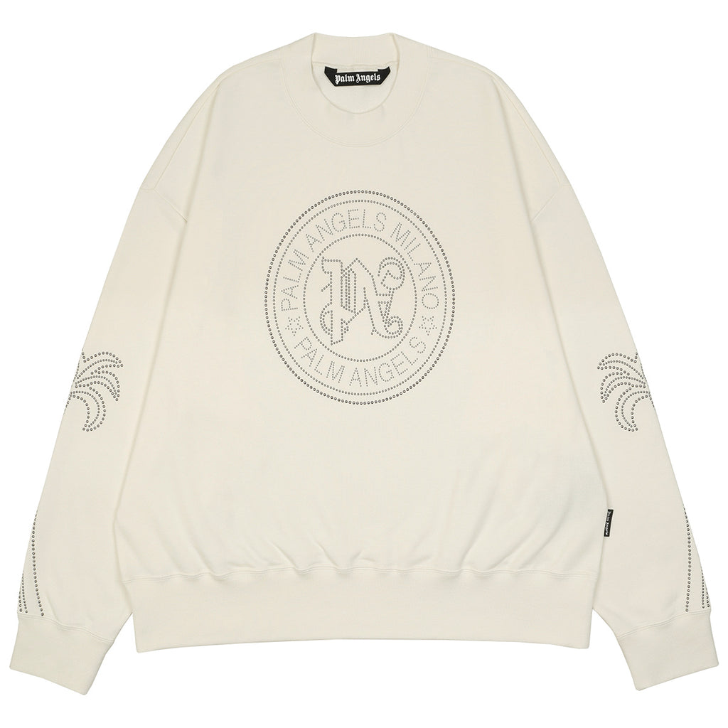 Palm Angels (パーム・エンジェルス) - PALMS MILANO STUD CREWNECK 