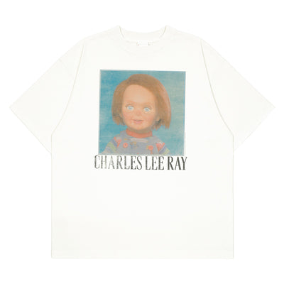 ©SAINT M×××××× × CHUCKY SMC68 SAINT CKY_SS T-SHIRT - WHITE - T-SGIRT - cherry fukuoka