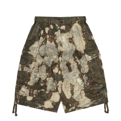 LES SIX -VILLAIN CARGO SHORTS - MITCHELL CAMO - SHORTS - cherry fukuoka