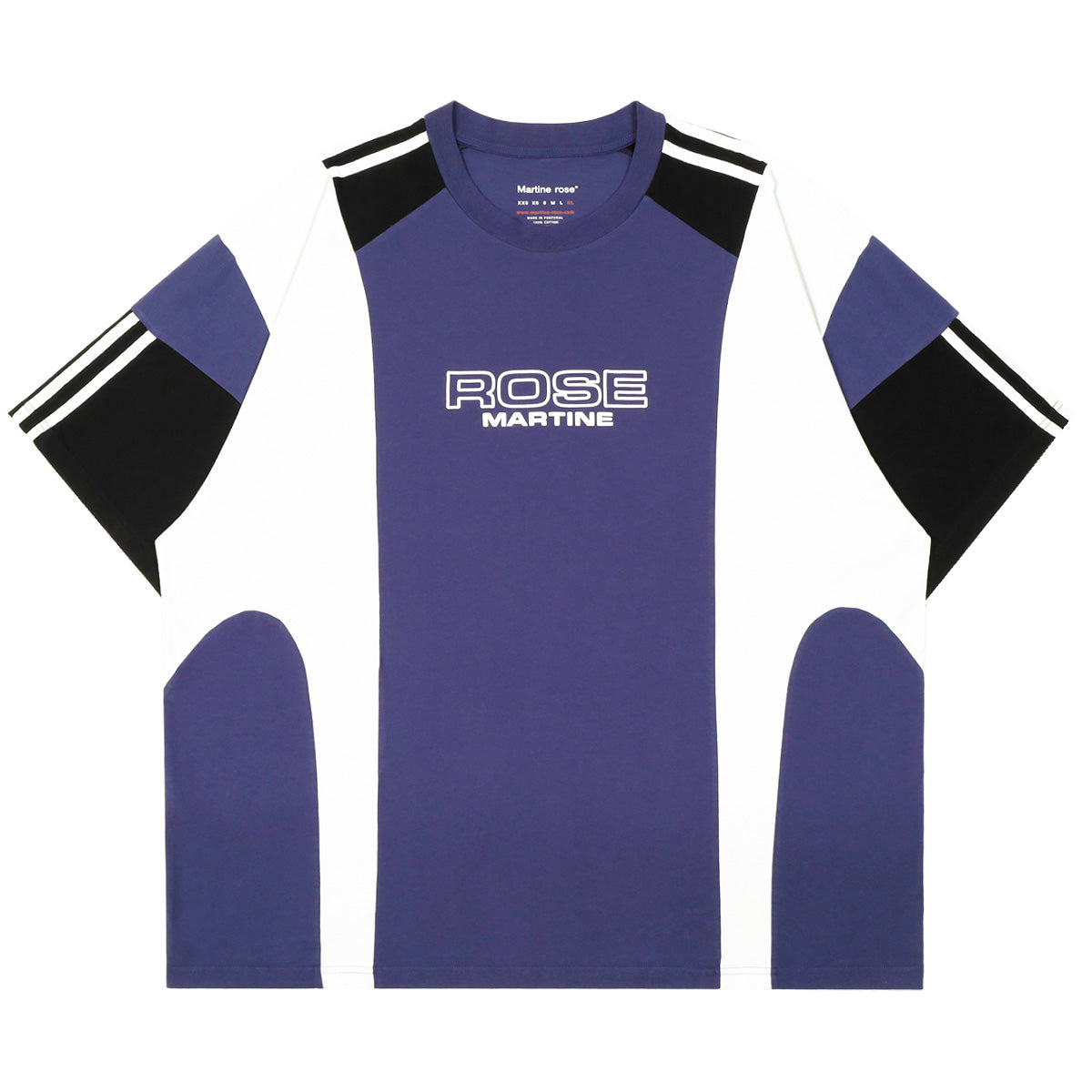 OVERSIZED PANELLED T-SHIRT