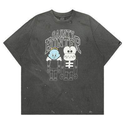 ©SAINT M×××××× × BOUNTY HUNTER<br>SMC28 SKULL-K&BABY-M BH_SS TEE