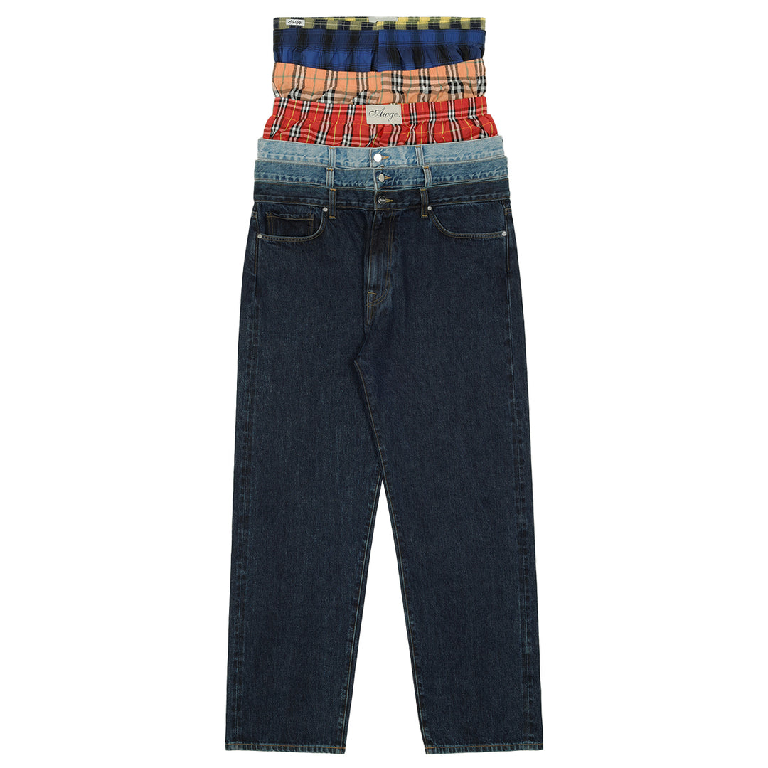 SKOLOCT - DESTROYED DENIM Denim Pants | cherry Official Online