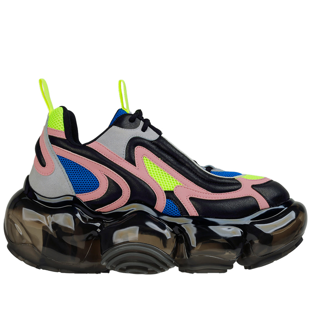 grounds (グラウンズ) - MOOPIE FLIPPER BLACK/CHARCOAL スニーカー