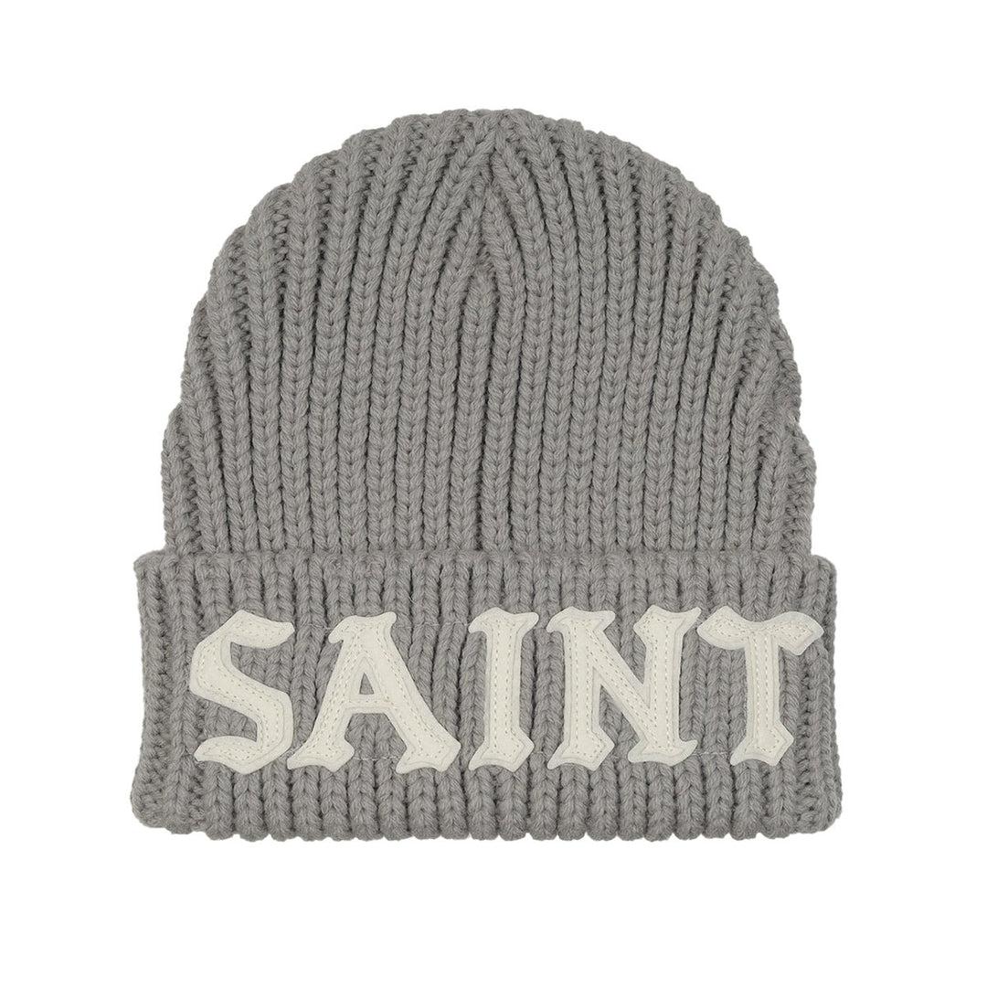 SAINT M××××××（セントマイケル）- SM080 SAINT KNIT CAP GREY