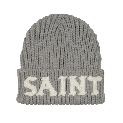 ©SAINT M×××××× - SM080 SAINT KNIT CAP - GREY - BEANIE - cherry fukuoka