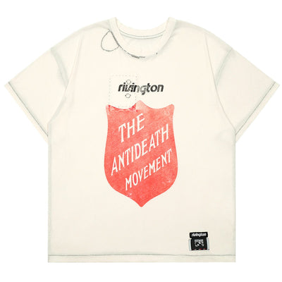 ANTI DEATH TYLER TEE - cherry fukuoka - RRR123 - T-SHIRT
