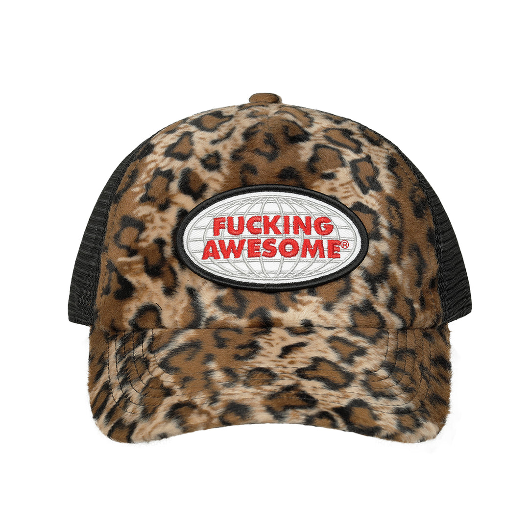 FUCKING AWESOME (ファッキン オーサム) - FUZZY LEOPARD HAT キャップ