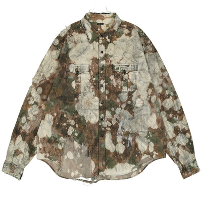LES SIX - VILLAIN ARMY SHIRTS - MITCHELL CAMO - SHIRT - cherry fukuoka