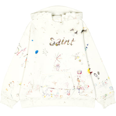 ©SAINT M×××××× × Coco Star Sims<br>SMC17 COCO_DOUBLE FACE HOODIE