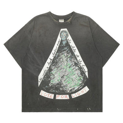 ©SAINT M×××××× × Jamie Reid<br>SMC01 VOTE F LIGHT JR_SS T-SHIRT