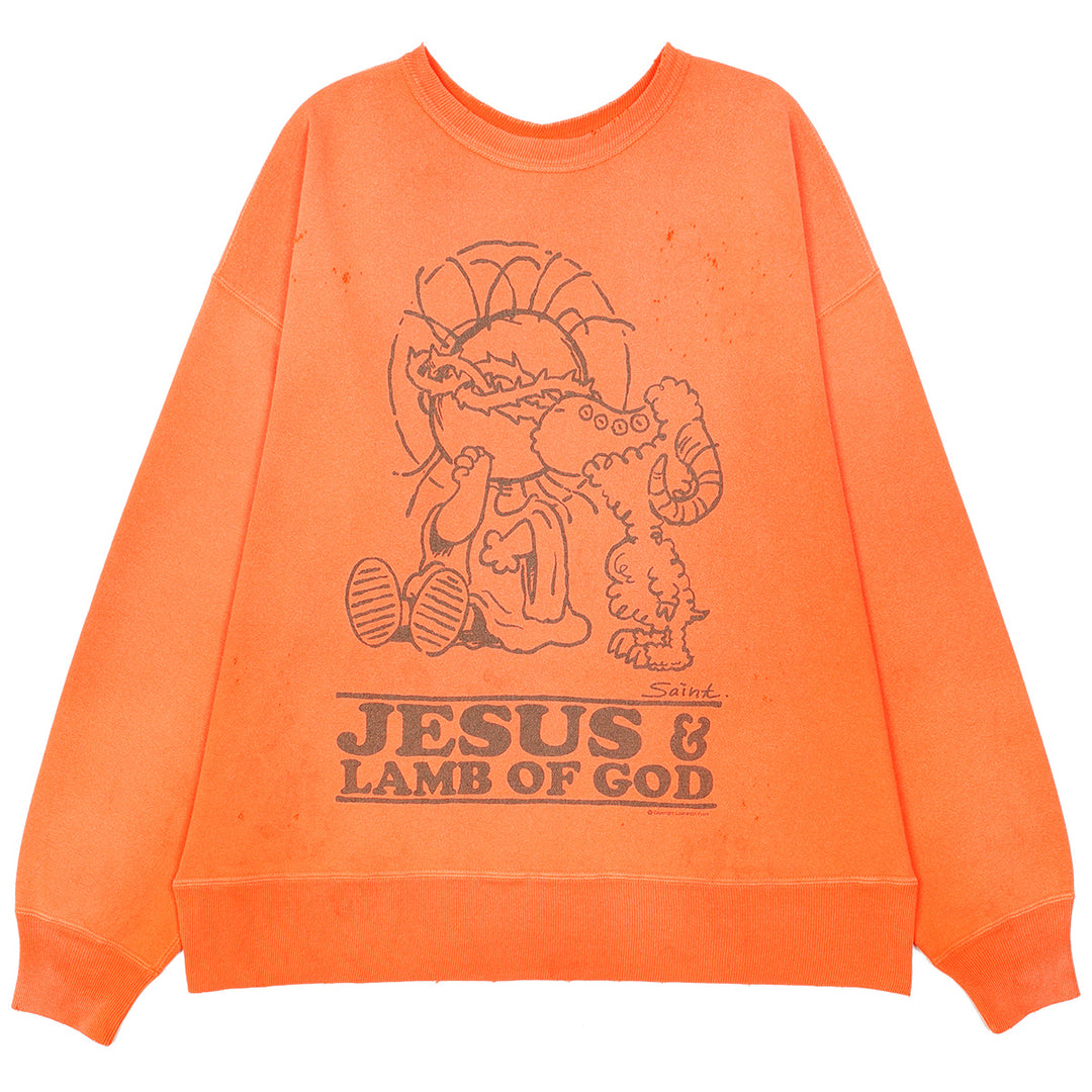 セント マイケル - ©SAINT M×××××× - SM024 JESUS CREWNECK SWEAT スウェット | cherry  オンライン公式通販サイト – cherry fukuoka