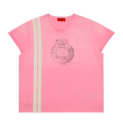 424 - CAPPED THERMAL TEE - MARSHMALLOW - T-SHIRT - cherry fukuoka