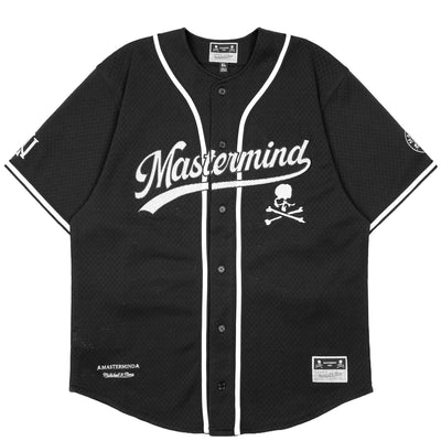 MASTERMIND WORLD × Mitchell & Ness<br>BASEBALL JERSEY