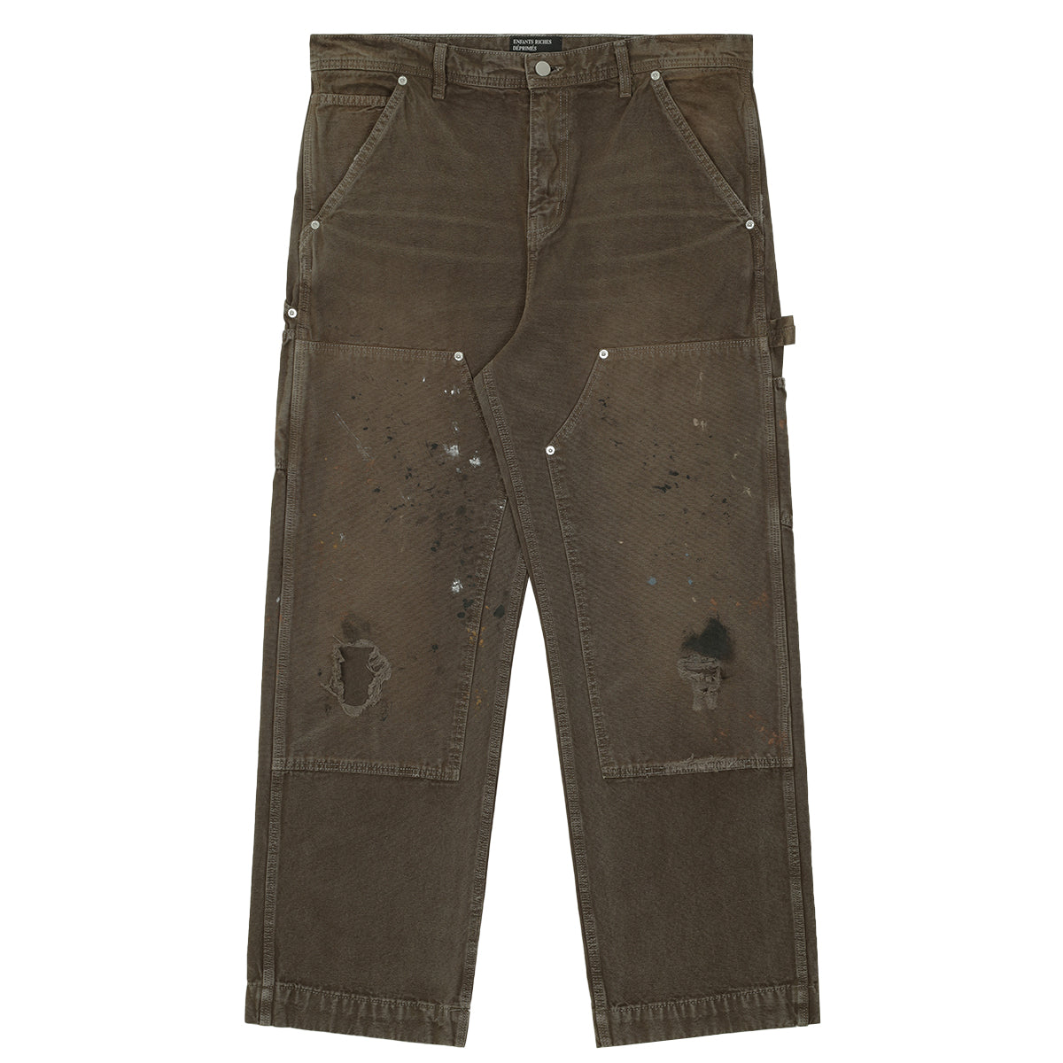 DOUBLE KNEE PAINT PANTS