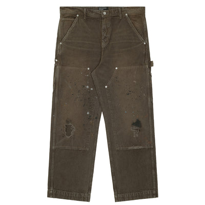 DOUBLE KNEE PAINT PANTS