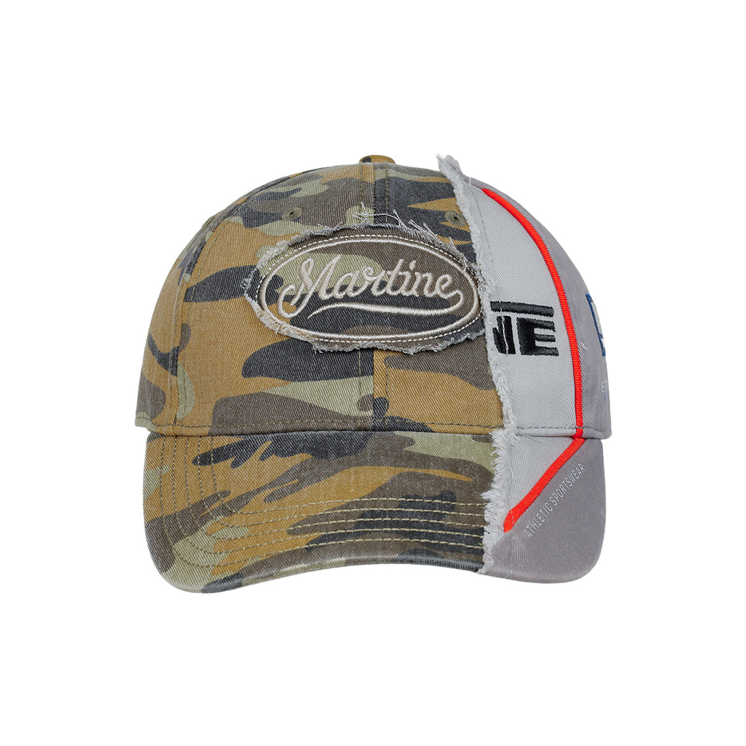 Martine Rose (マーティン・ローズ) - COLLAGE CAP GREEN CAMO