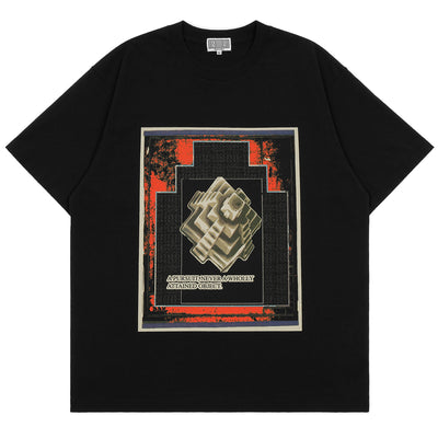 CAVEMPT - AS 2D3PURSUIT T - BLACK - T-SHIRT - cherry fukuoka