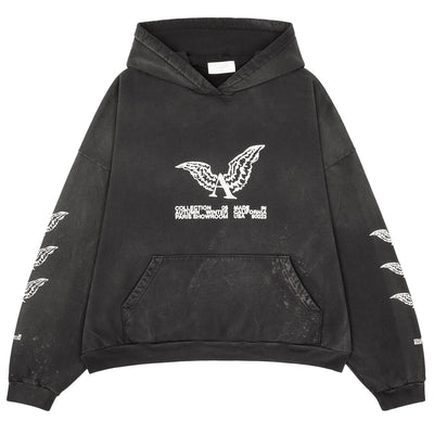 ALEXANDER DIGENOVA - SHOWROOM HOODIE - BLACK - HOODIE - cherry fukuoka