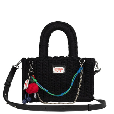 BUCKET BAG WITH APPLE CHARM