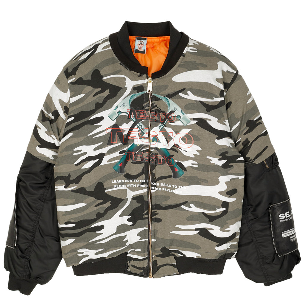 COUCOUBEBE 75018 (ククベベ 75018) × ボンバージャケット