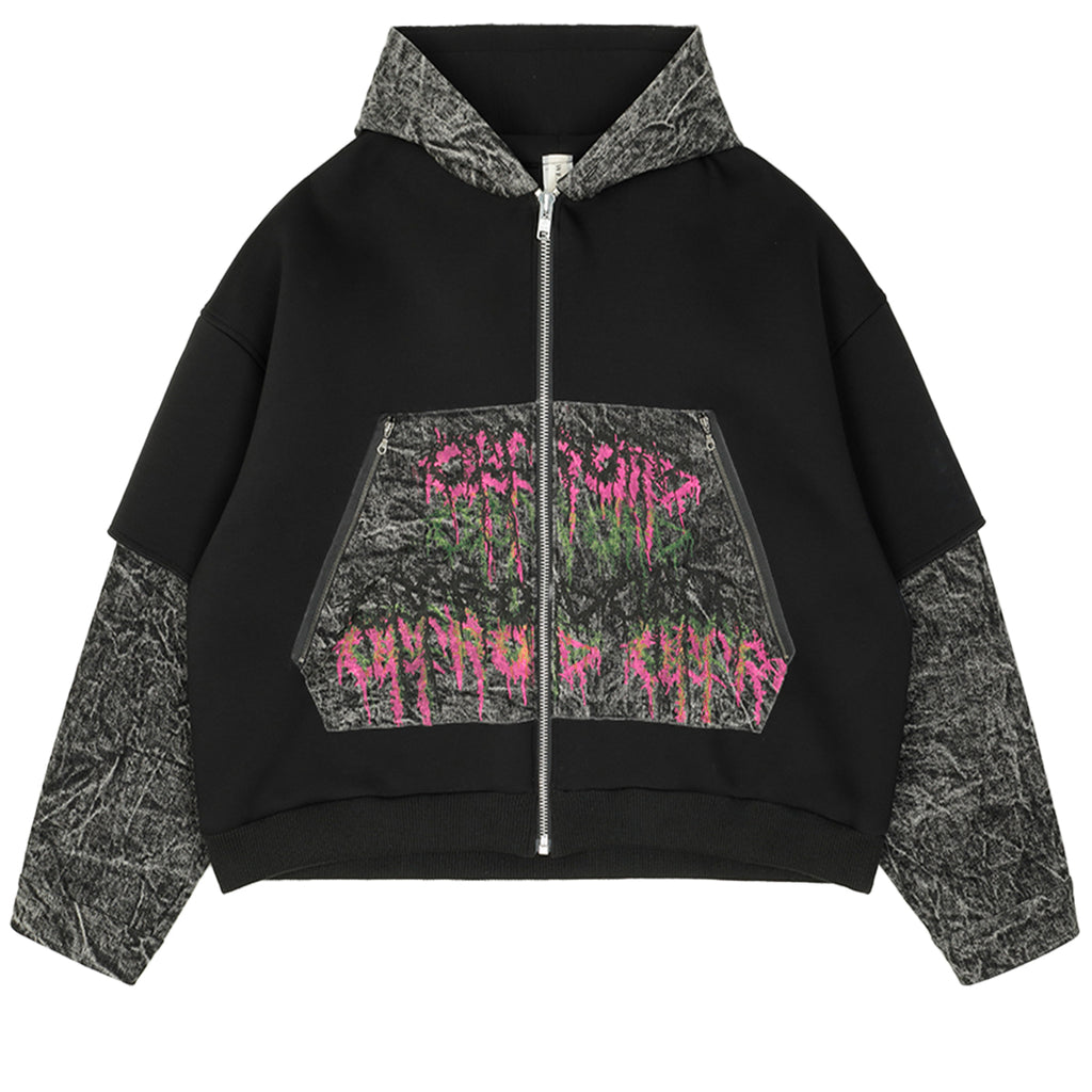 POST ARCHIVE FACTION (PAF) ジップアップパーカー Hypegolf - HYPEGOLF X POST ARCHIVE FACTION (PAF) Slim Zip Up