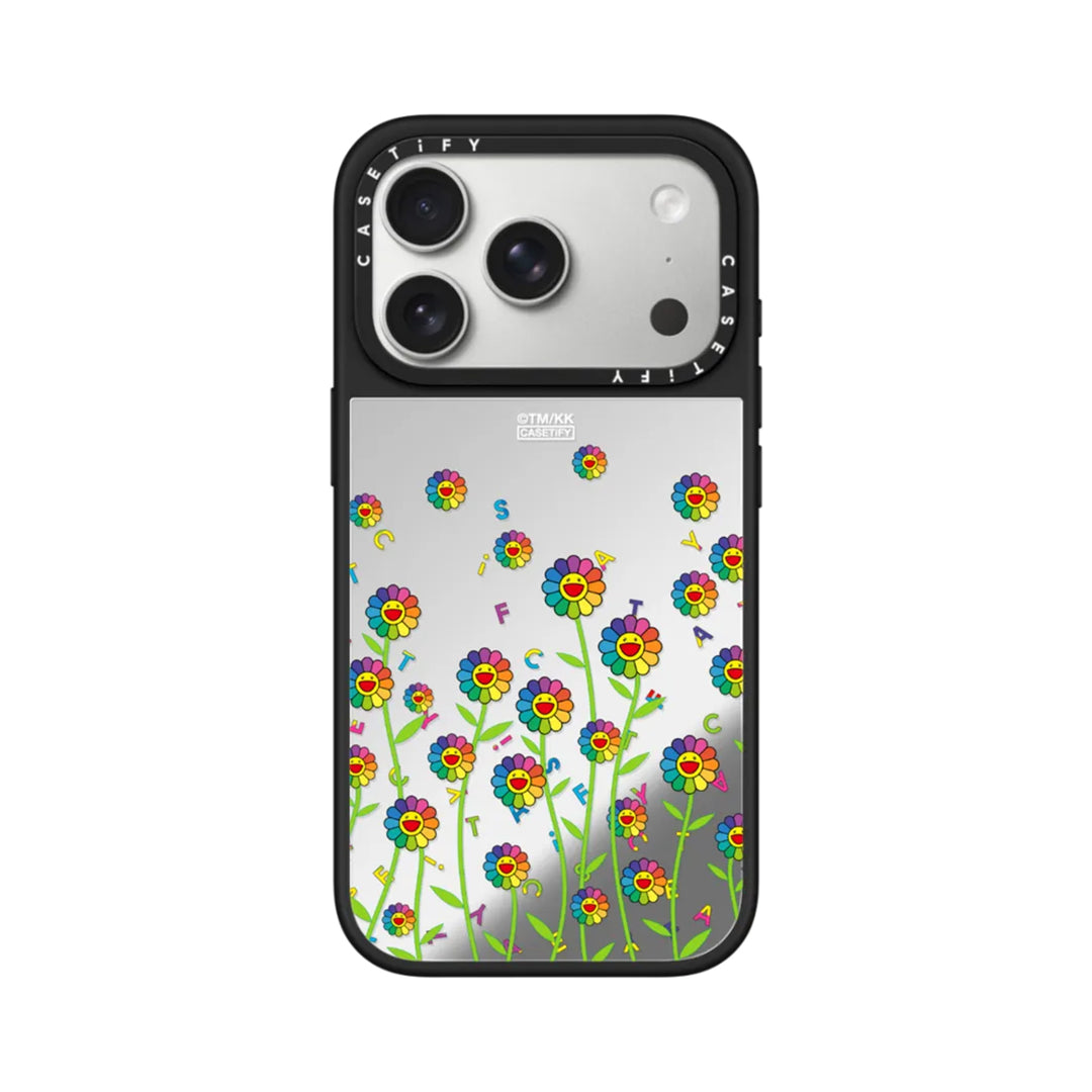 Takashi Murakami / kaikai kiki - Takashi Murakami × CASETiFY FLOWERS FIELD PHONE CASE RAINBOW Smartphone Case Takashi Murakami / kaikai kiki - Takashi Murakami × CASETiFY FLOWERS FIELD PHONE CASE RAINBOW Smartphone Case