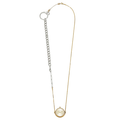 BLESS - MATERIALMIX NECKLACE - WATCH REGULAR - NECKLACE - cherry fukuoka