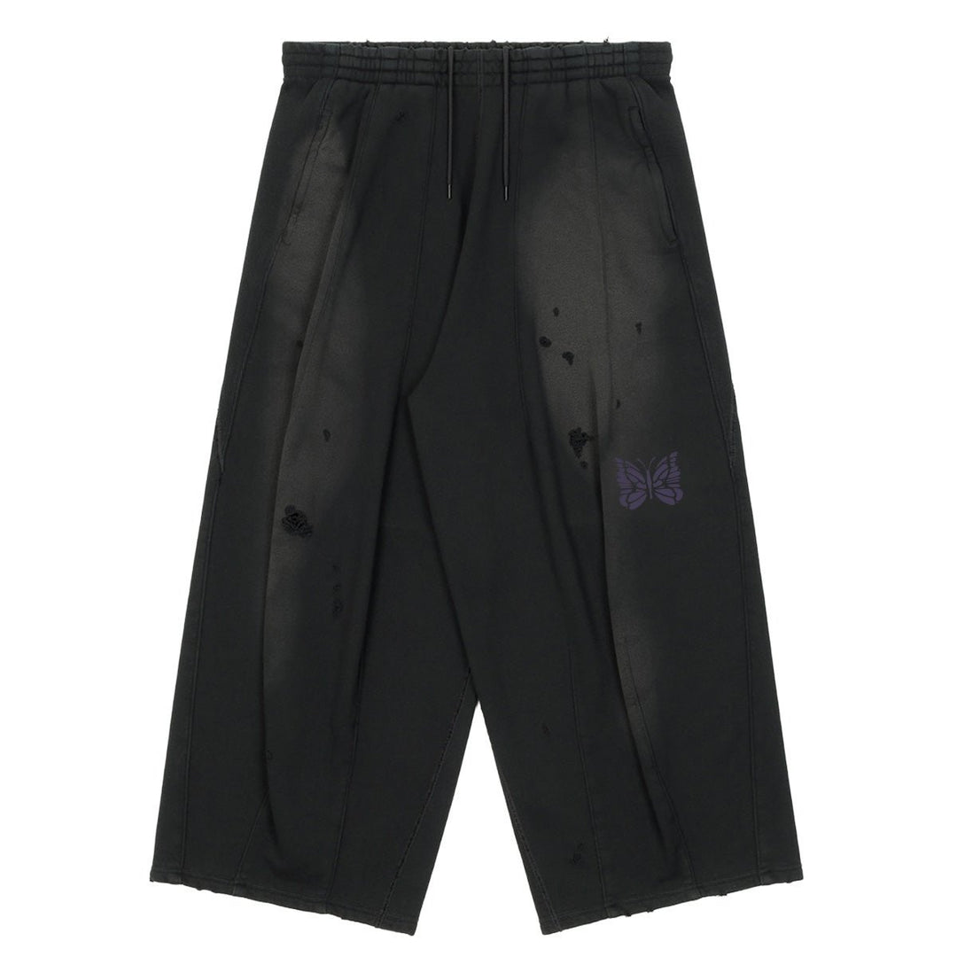 びしゅうのズボン　新見本工場　カレントドスキン黒 Needles (ニードルズ) - DECONSTRUCTED H.D. SWEAT PANT スウェット