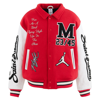 ©SAINT M×××××× × JORDAN BRAND SMJ08 M J SM VARSITY JACKET