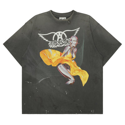 ©SAINT M×××××× × AEROSMITH<br>SMC25 AEROSMITH AS_SS T-SHIRT