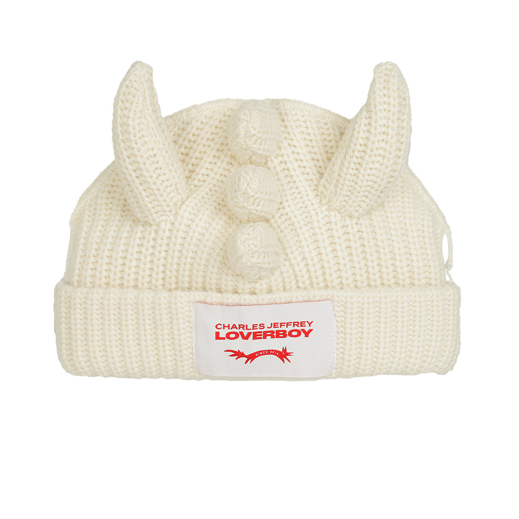 CHARLES JEFFREY LOVERBOY (チャールズ・ジェフリー・ラバーボーイ) - CHUNKY EARS BEANIE BLUE ニット帽  | cherry オンライン通販サイト – cherry fukuoka