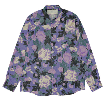 PURPLE FLOWERS SHIRT