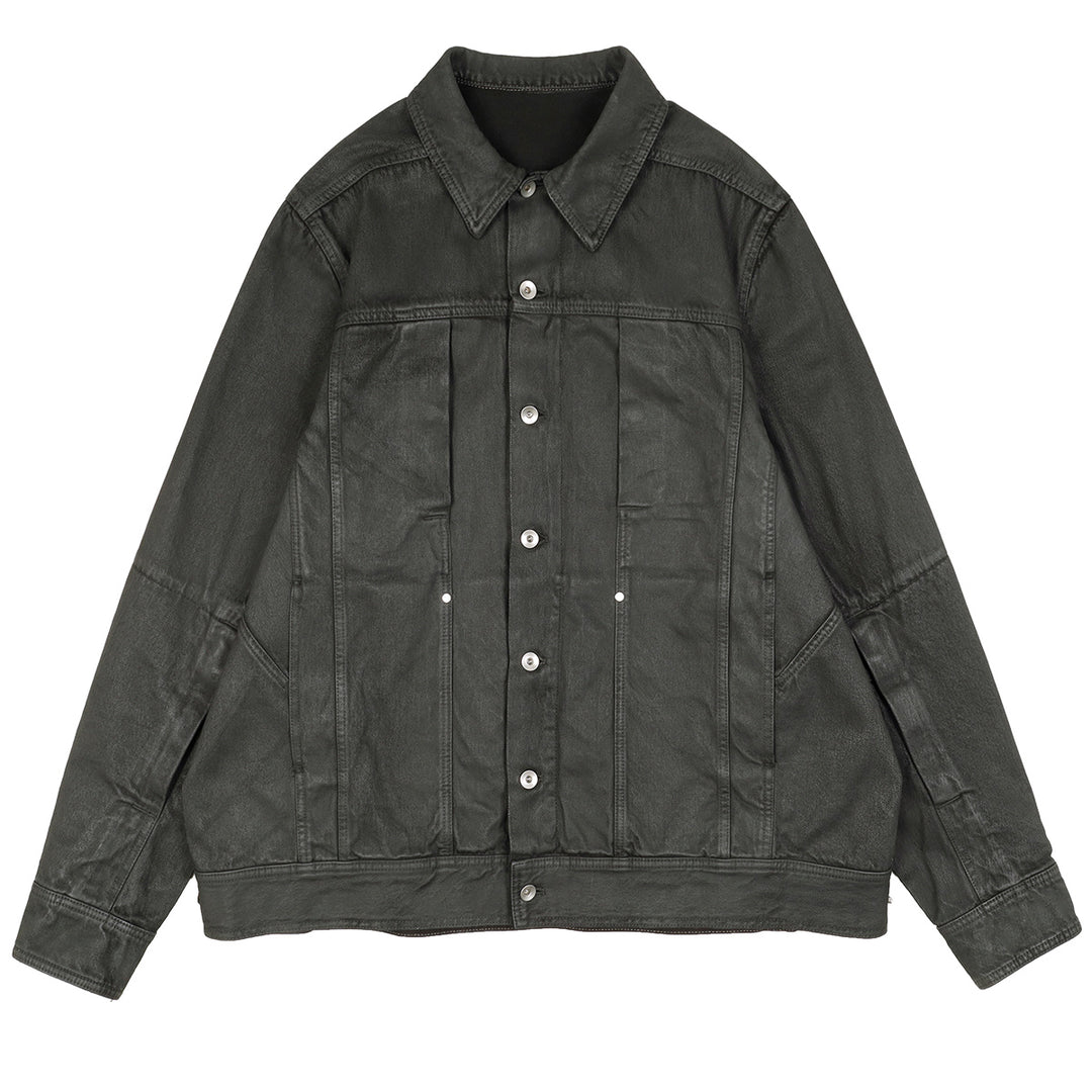 rickowens フード付きコート ドローコード 50 いただける