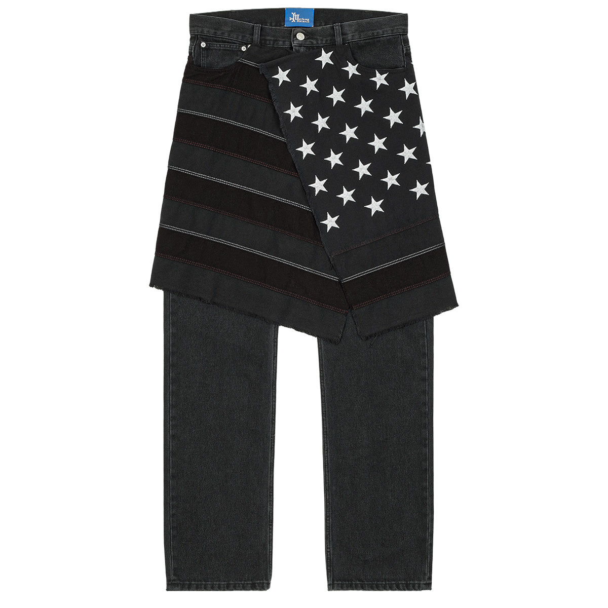 Marking Distance - MANSON DENIM - BLACK - DENIM PANT - cherry fukuoka