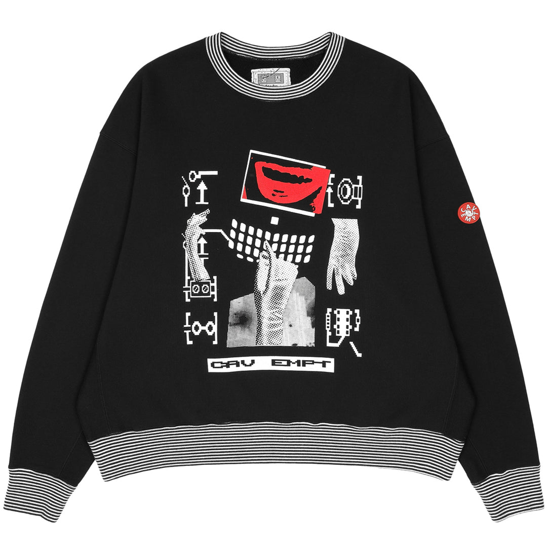 CAVEMPT - LIPS DISPLAY CREW NECK Sweatshirt | cherry online store