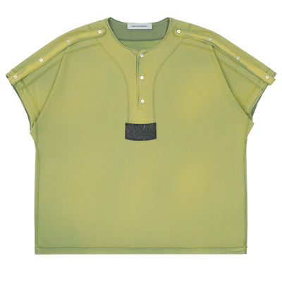SARGO SHORT SLEEVE HENLEY