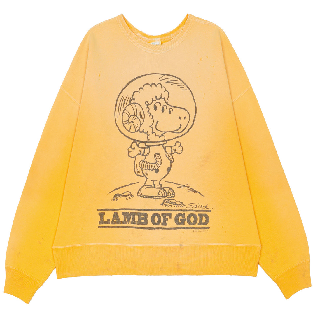 セントマイケル - ©SAINT M×××××× - SM027 LAMB OF GOD CREWNECK SWEAT クルーネック | cherry  オンライン公式通販サイト – cherry fukuoka