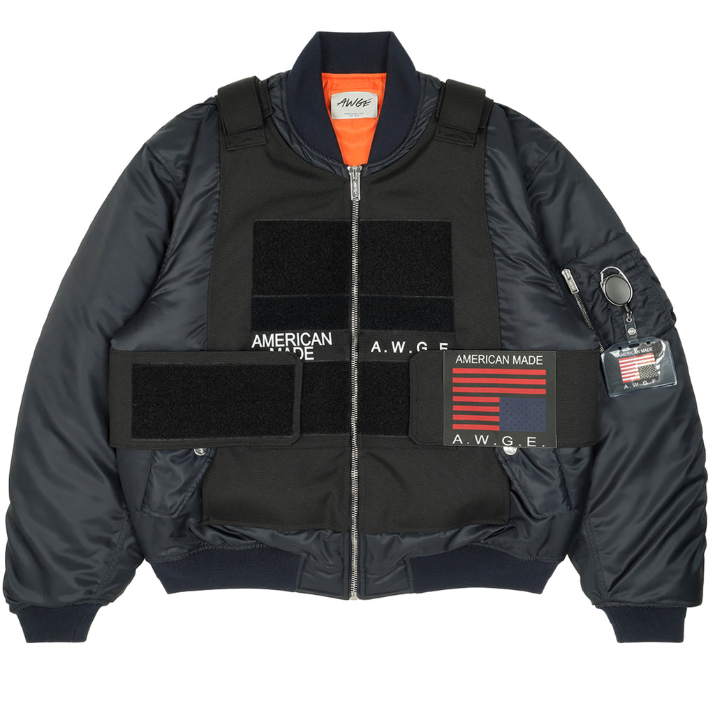 CAVEMPT - ESTRANGEMENT ZIP JACKET coach jacket | cherry online