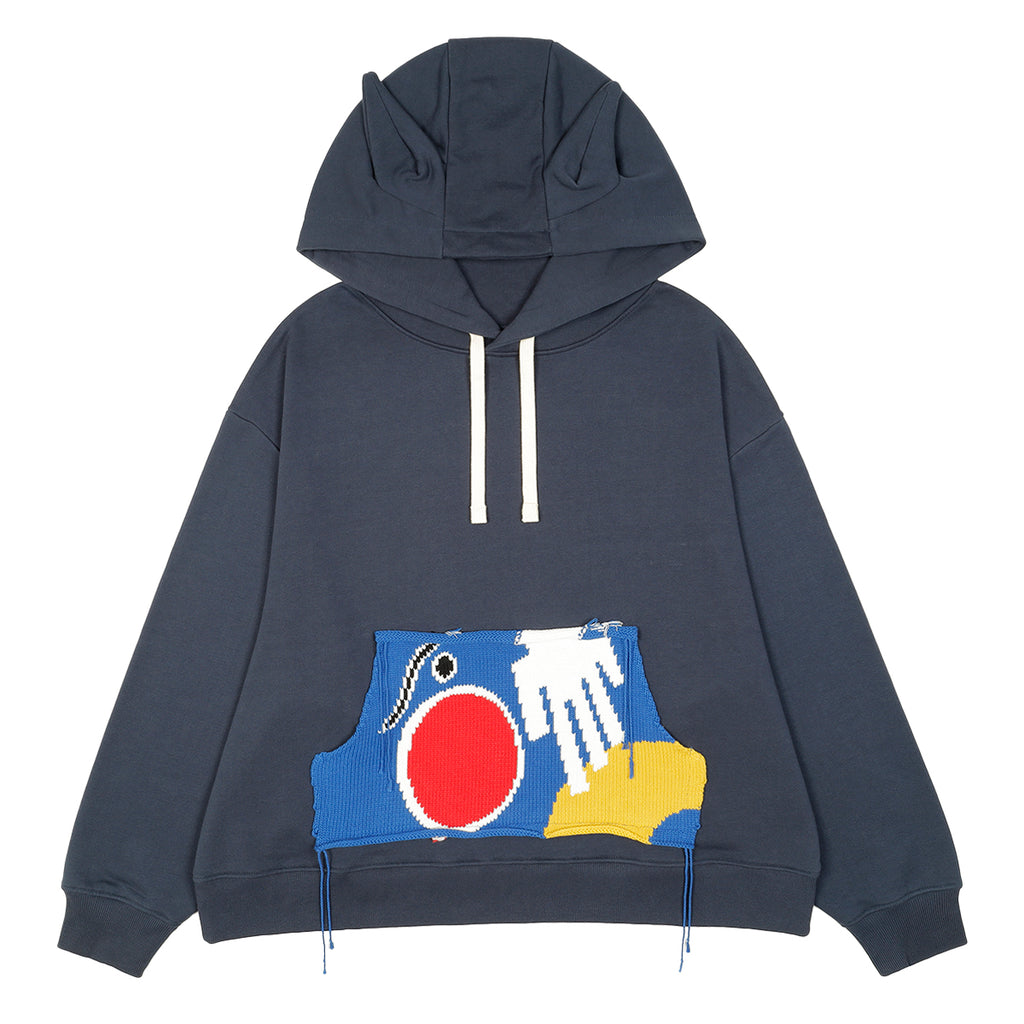 CHARLES JEFFREY LOVERBOY (チャールズ・ジェフリー・ラバーボーイ) - PATCH EARS HOODY フーディ― |  cherry オンライン通販サイト – cherry fukuoka