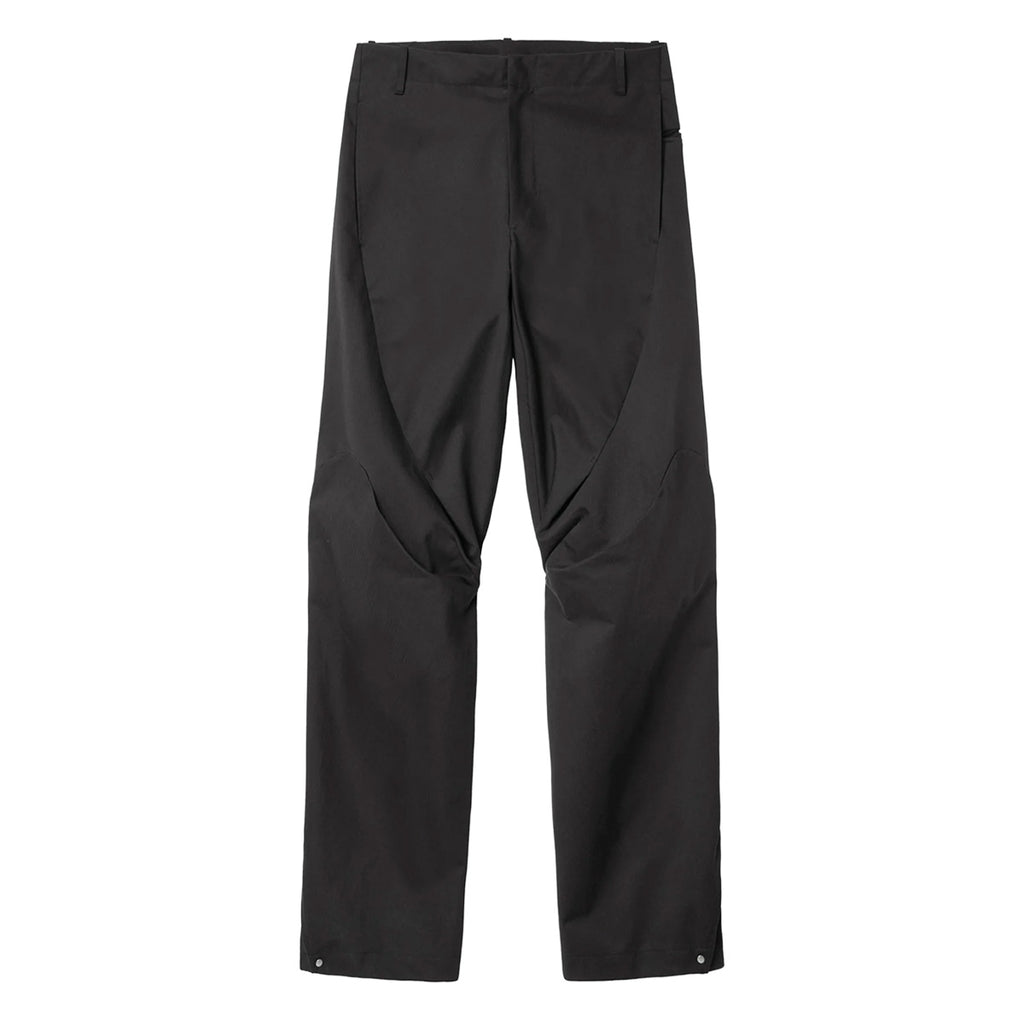 kikoさま Solix Zip Trouser in Black Sable/Seedpearl - Kiko Kostadinov