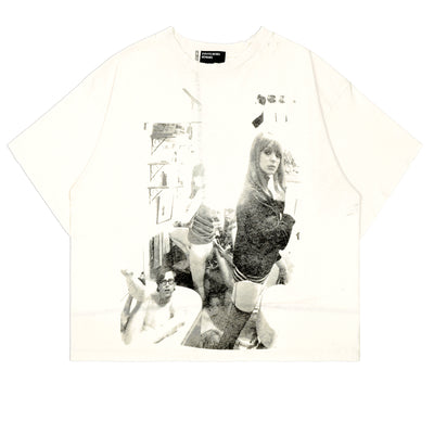 ENFANTS RICHES DÉPRIMÉS - IVAN'S CHILDHOOD T-SHIRT - T-SHIRT - DIRTY WHITE - cherry fukuoka