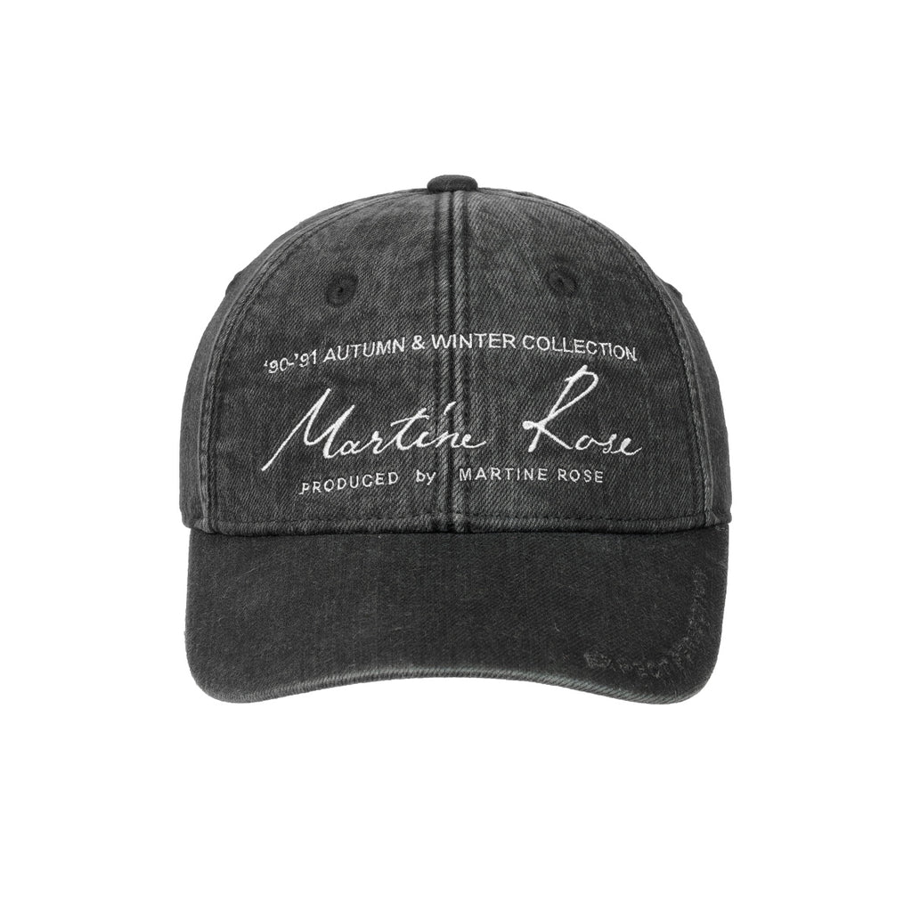 MARTINE ROSE CUT PEAK CAP 24ss キャップ - 帽子