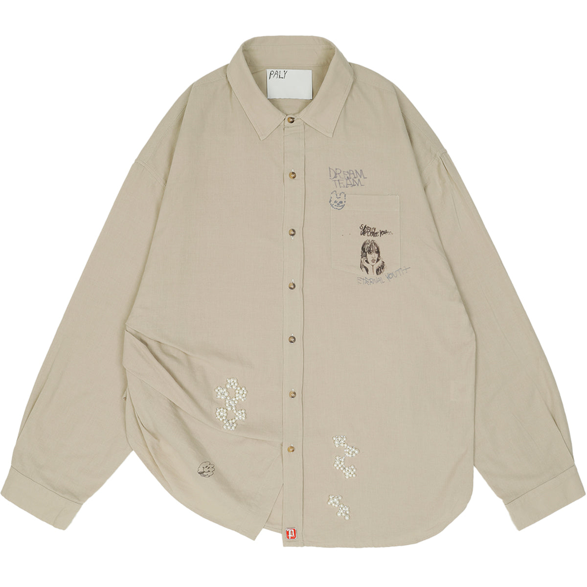 ETERNAL YOUTH OVERSIZED DRESS SHIRT