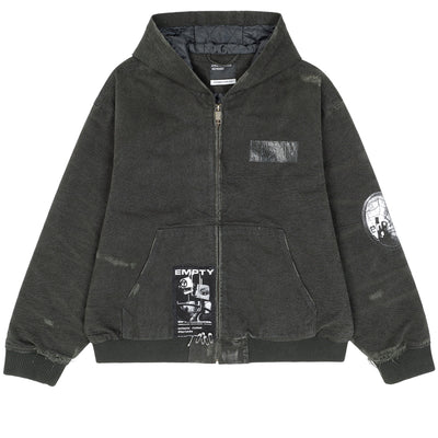 WAR STARTED HOODED WORK JACKET