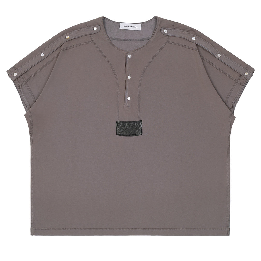 kinoko.78.05様 KIKO KOSTADINOV (キコ・コスタディノフ) - SARGO SHORT SLEEVE HENLEY
