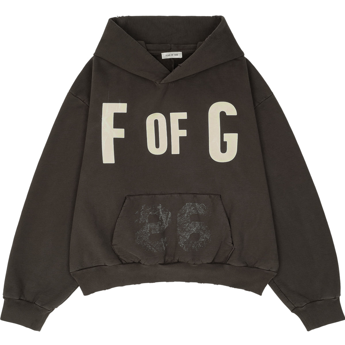 F OF G CLASSIC HALF RAGLAN HOODIE W/ POCKET
