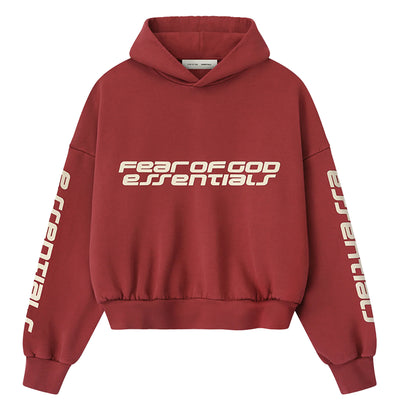 CROPPED RELAXED HOODIE