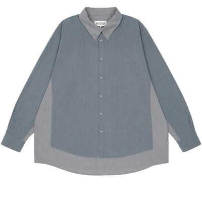 Maison Margiela - DOUBLE SHIRT - BROWN - SHIRT - cherry fukuoka