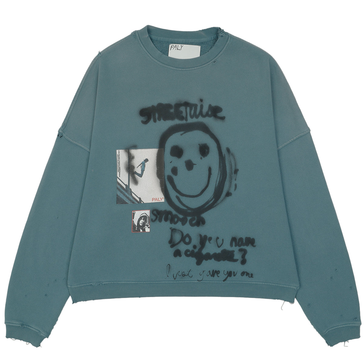 STREETWISE AIRBRUSH CREW NECK